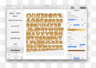 Rendering Text - Screenshot Emoji