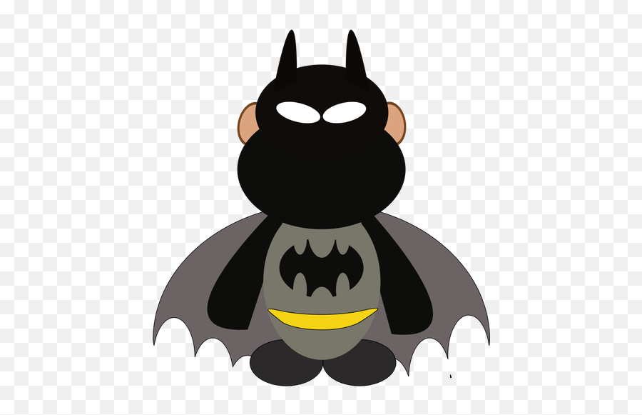 Cartoon Superhero - Monkey Batman Emoji,Batman Emoji