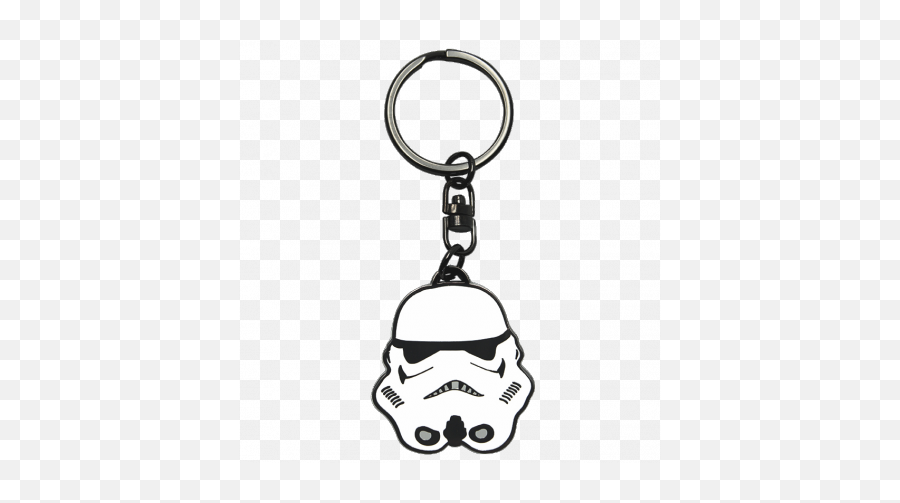 Star Wars Stormtrooper Keyring - Star Wars Keychain Png Emoji,Stormtrooper Emoji