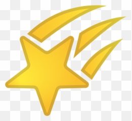 Noto Emoji Oreo 1f320 - Shooting Star Transparent