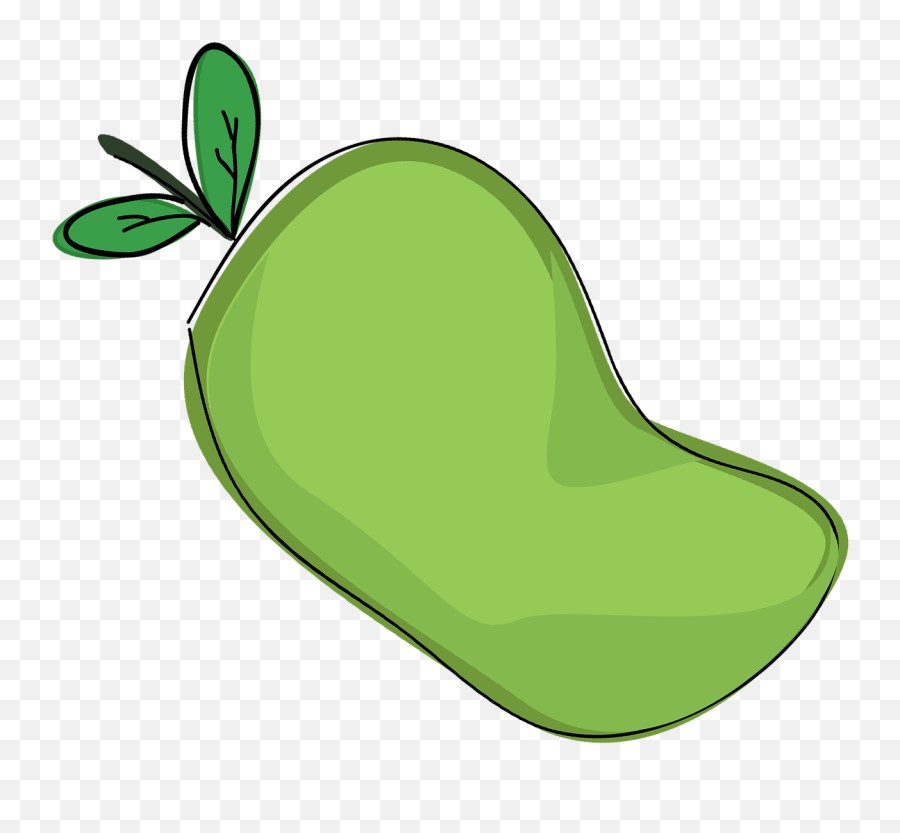 Mango Fruit Cartoon Tropical Healthy - Mangga Kartun Emoji,Eyes Roll Emoji