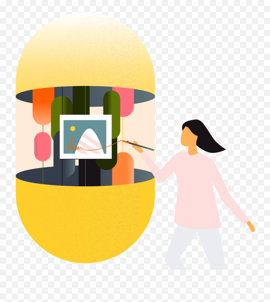 Blockchain Art Market Makersplace - Illustration Emoji,Copyable Emoji