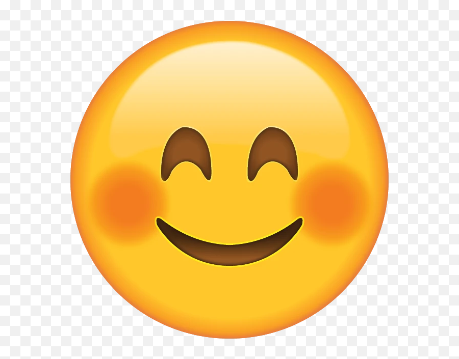 Download Smiling Face Emoji With Blushed Cheeks - Emoji Clipart,Embarrased Emoji
