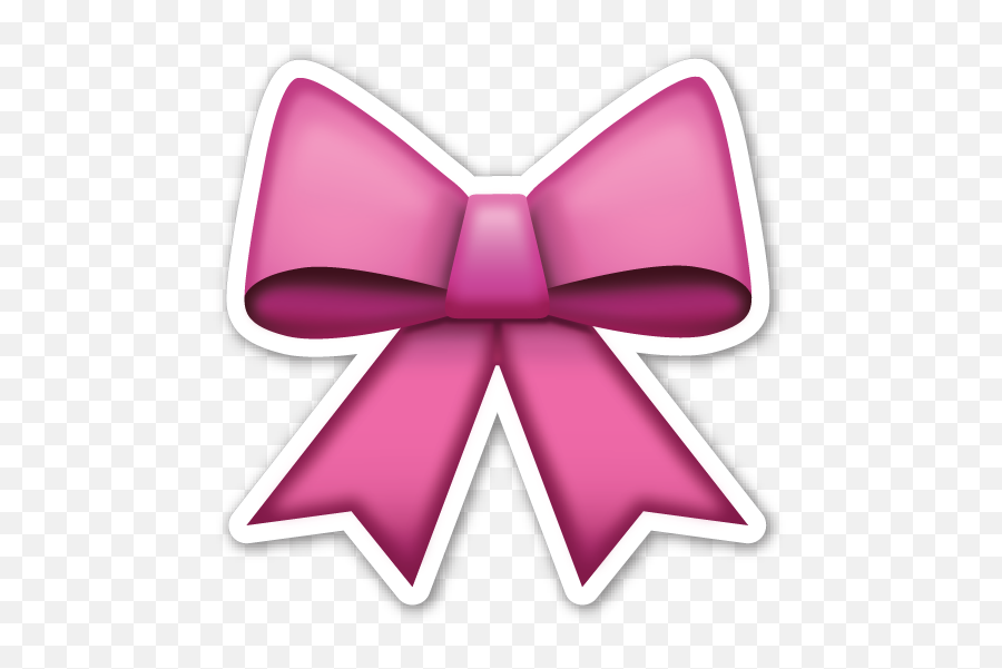 Bow Emoji Png Picture - Bow Emoji Png,Bow And Arrow Emoji