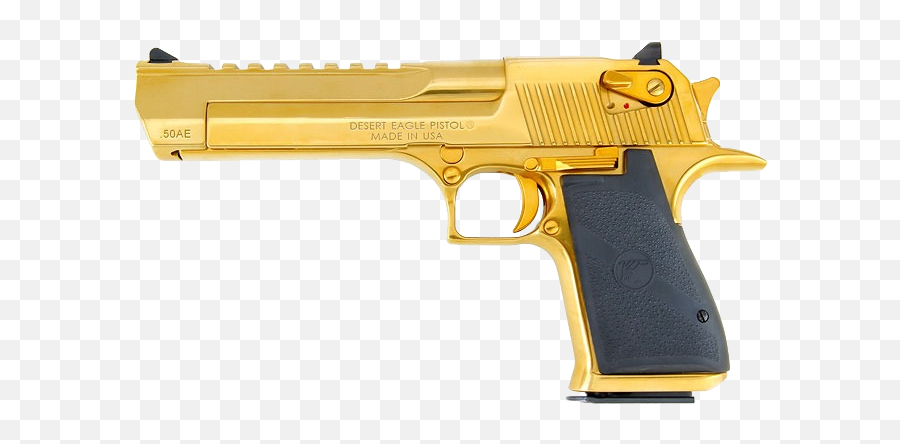 Desert Eagle 357 Magnum Titanium Gold - Titanium Gold Desert Eagle Emoji,Eagle Emoticon