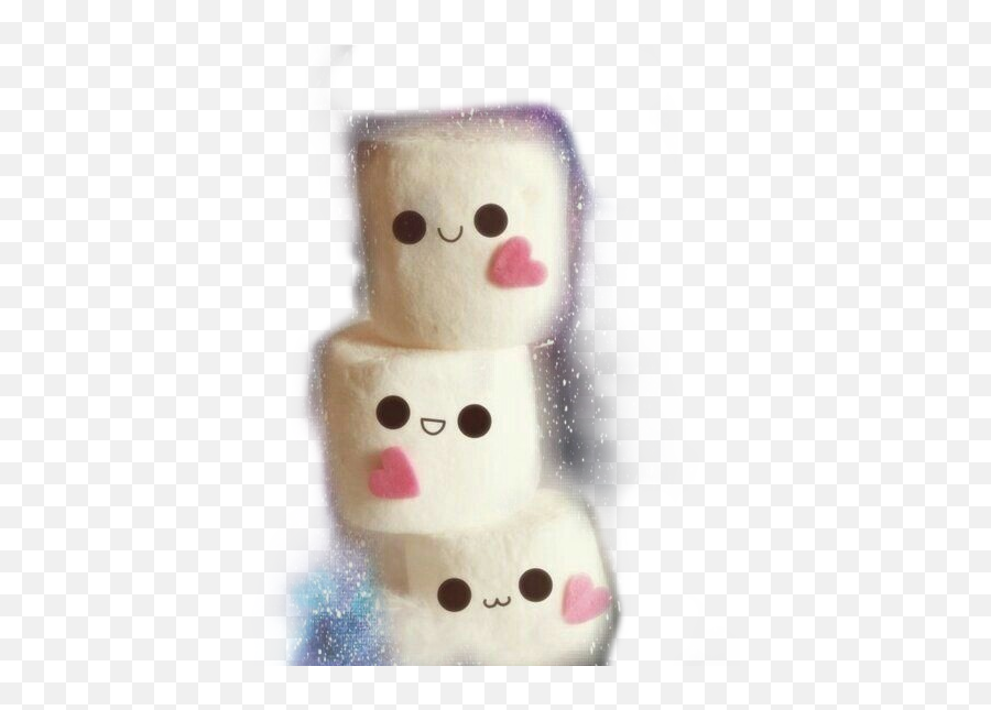 Ich Liebe Marshmallows - Cute Marshmallow With Cute Faces Emoji,Emoji Marshmallows