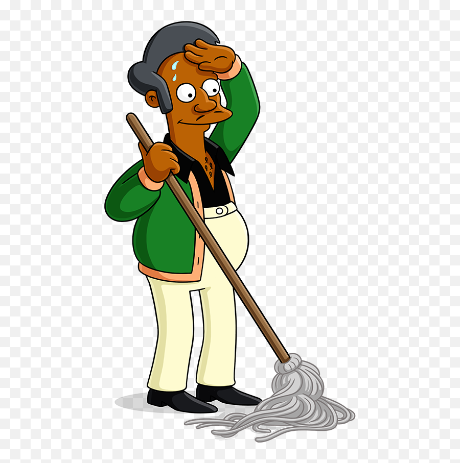 Growing Up With A Dad Like Apu - Simpsons Character Png Emoji,Simpsons Emoticons