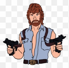 Chuck Norris Clipart - Chuck Norris Clip Art Emoji,Chuck Norris Emoji