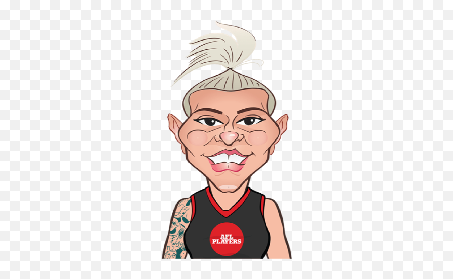 Afl Emojis Mens And Womens Stars - Cartoon,West Coast Emoji