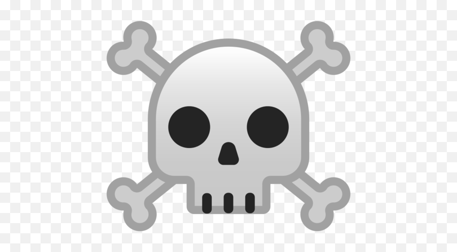 Skull And Crossbones Emoji - Calavera Emoji,Emojiworks Keyboard
