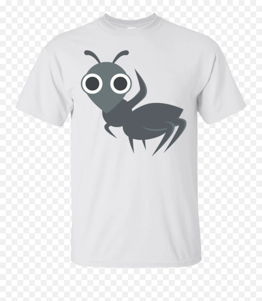 Waving Ant Emoji T Shirt - Clip Art,Black Emoji T Shirt