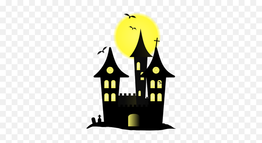 Halloween Kasteel - Halloween Castle Clip Art Emoji,Emoticon Disney