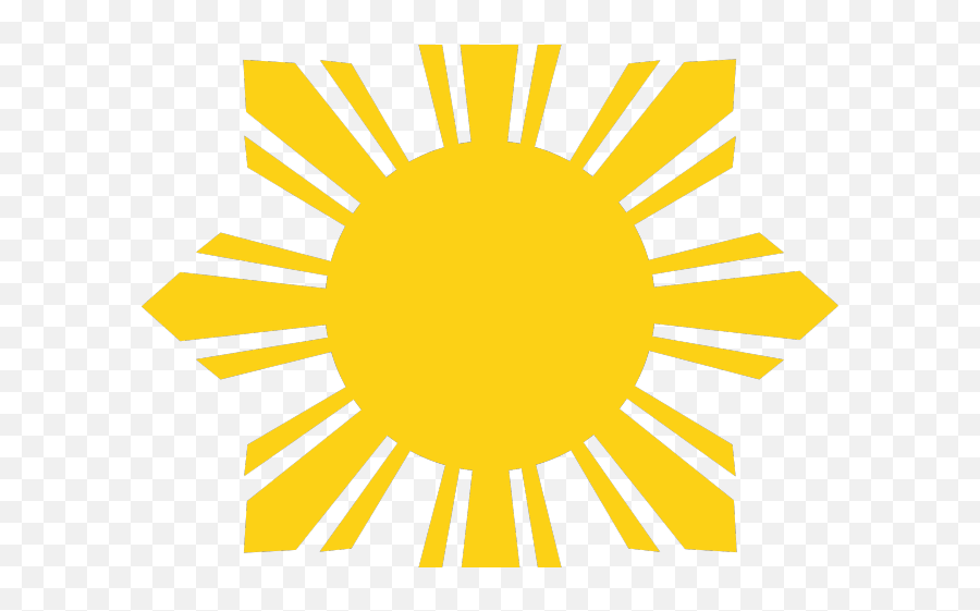 Free Clip Art Stock Illustrations - Philippines Sun Logo Emoji,Filipino Flag Emoji