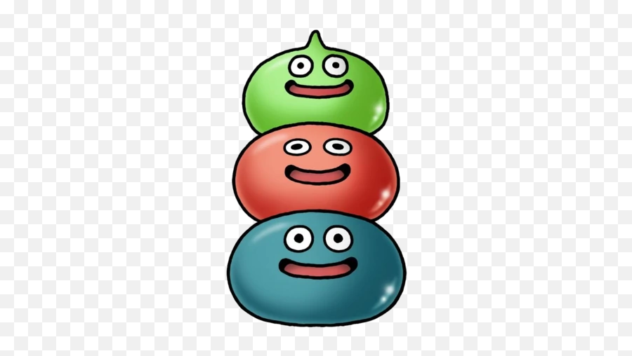 Slime Stack Dragon Quest Wiki Fandom - Dragon Quest Slime Stack Emoji,Drooling Emoticon