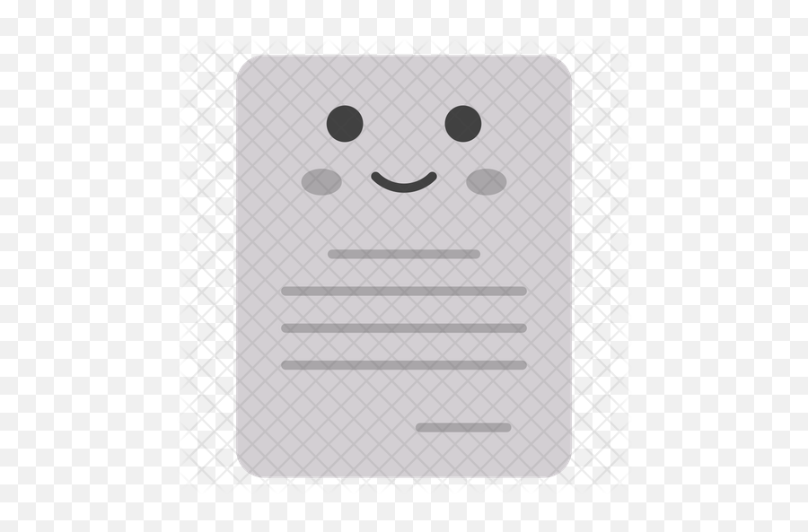 Paper Smiley Emoji Icon - Smiley,Point Emoticon