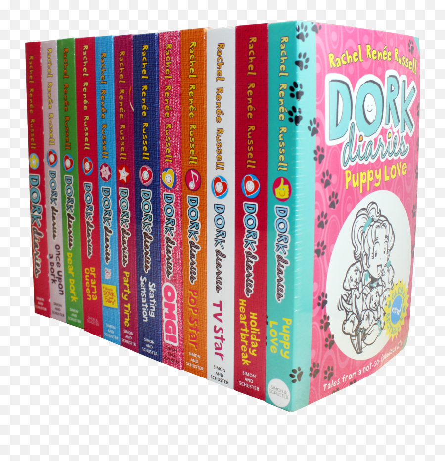 Dork Diaries 12 Books Collection Rachel - Dork Diaries 12 Books Emoji,Dork Emoji