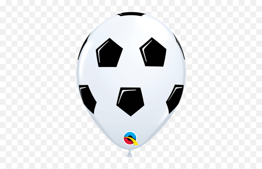 Greetings House - 11 Round White Pk25 Soccer Ballfootball Football Balloon Emoji,Sympathy Emoji