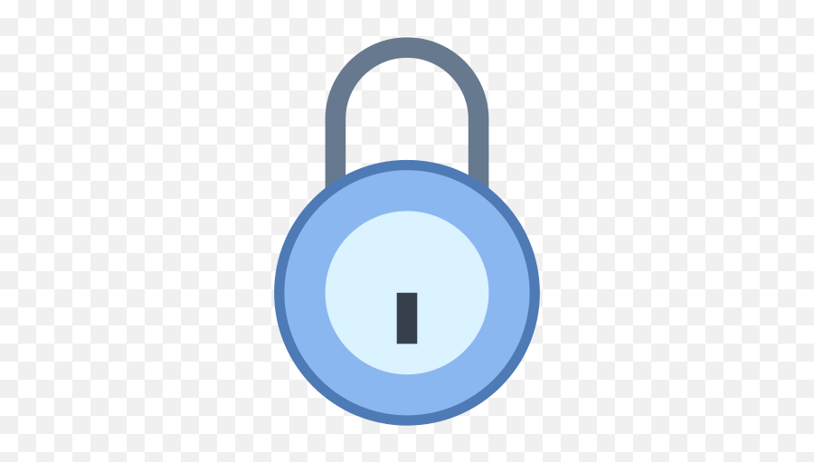 Lock Icon - Circle Emoji,Lock And Key Emoji