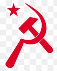 Communist Party Of Bangladesh Cpb Transparent Cartoon - Black Hammer And Sickle Emoji