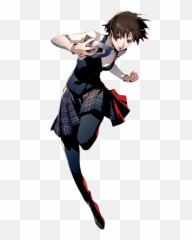 Popular And Trending P5 Stickers - Persona Makoto Emoji