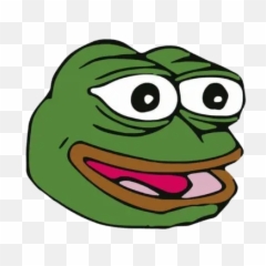 50 Most Popular Twitch Emotes - Pepe The Frog Smile Emoji