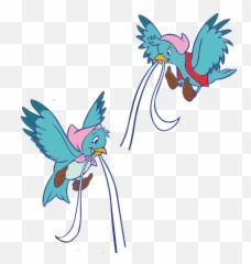 Designer Clothes Shoes Bags For - Cinderella Birds Emoji