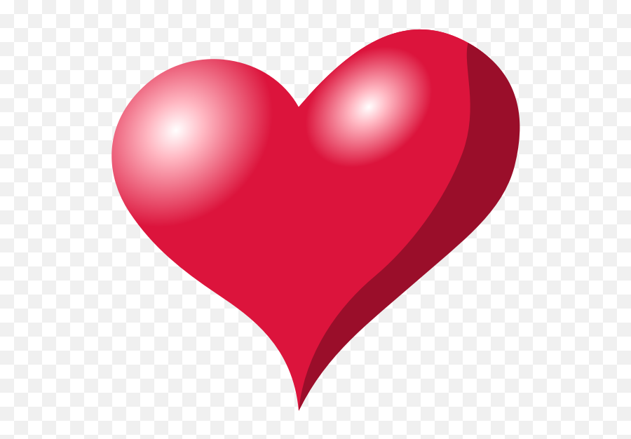 Heart - Outline Red Heart Shape Clipart Emoji,Golden Heart Emoji