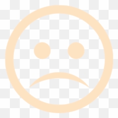 Bisque Sad Icon - Dot Emoji