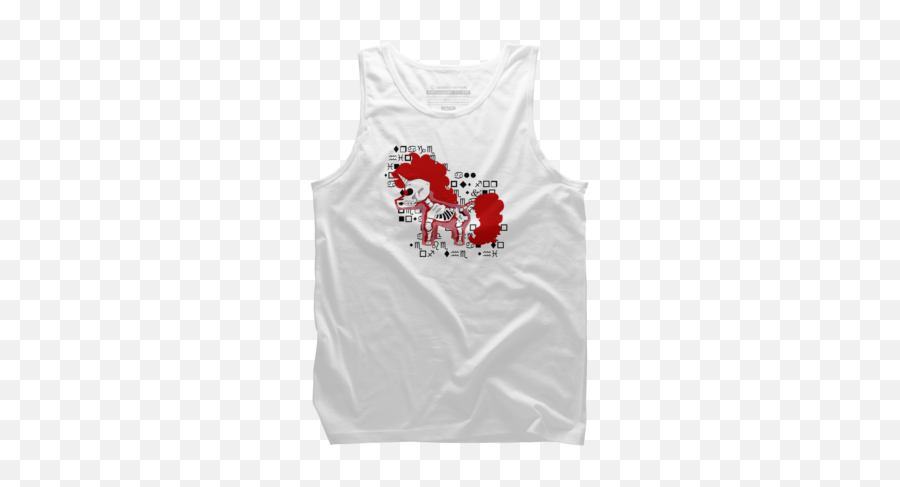 Trending Unicorn Tank Tops Design By Humans - Sleeveless Emoji,Emoji Tops