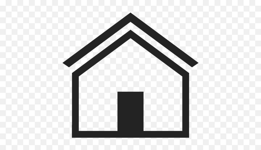 Flat Home House Icon - Png House Icon Emoji,House Emoji Transparent