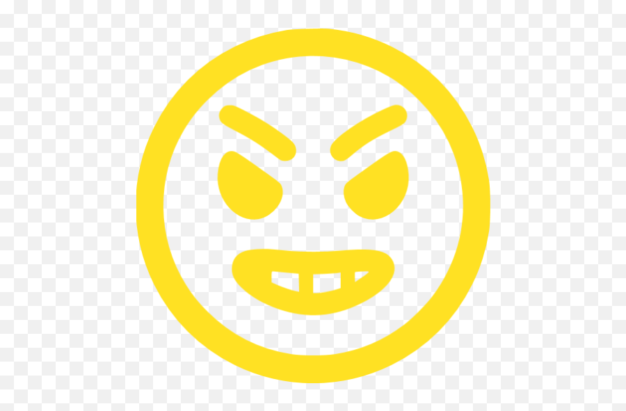 Enojado Iconos - Happy Emoji,Emoticono Enojado