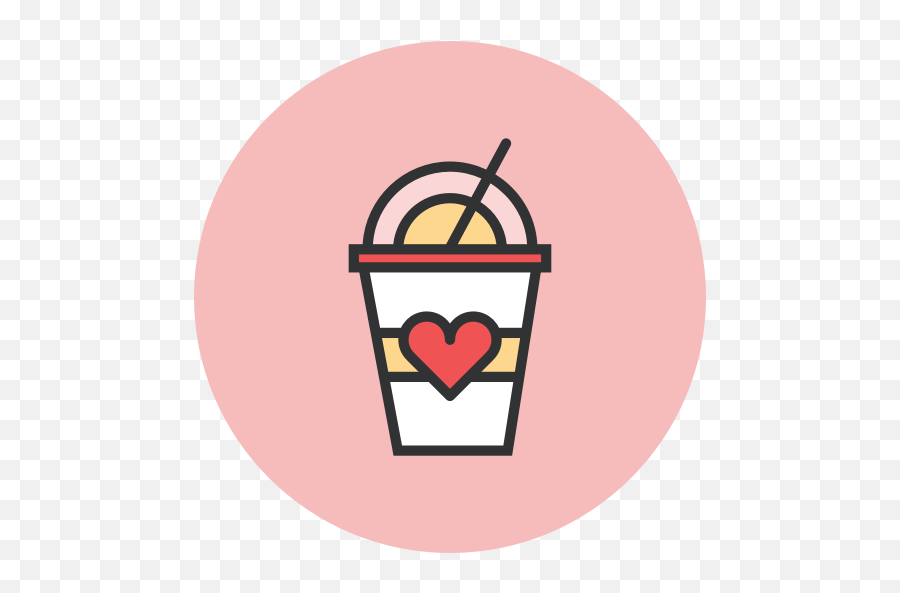 Coffee Heart Icon - Sweetened Beverage Emoji,Coffee And Broken Heart Emoji
