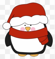 Santa Hat Origami Herea Fun And Rather - Penguin With Santa Hat Clipart Emoji,Origami Emoji