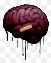 Emojis Brain Scars Blood Wounds Tr - Illustration Emoji,Blood Type Emoji