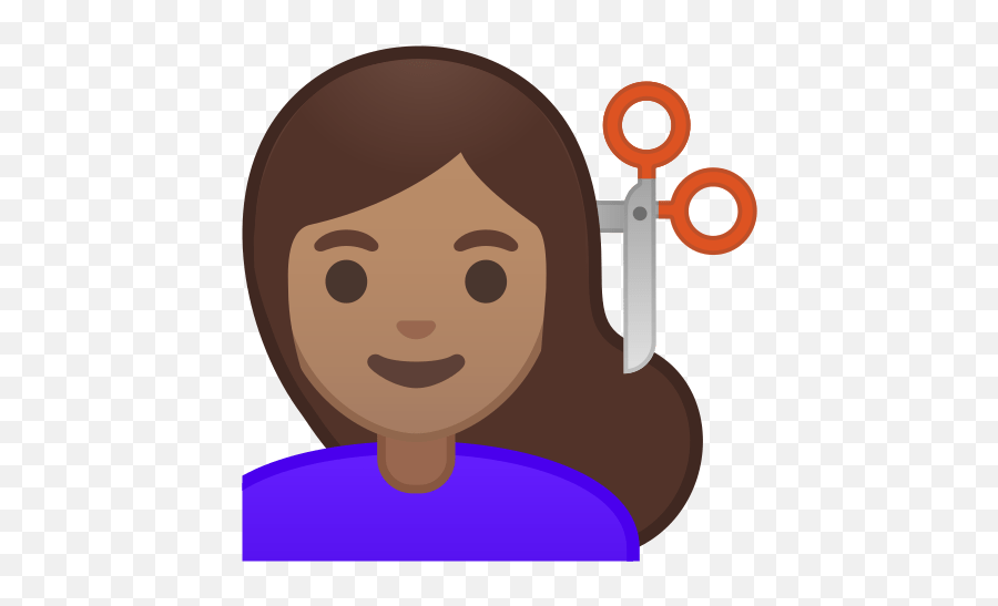 Haircut Emoji - Emoji Levantando La Mano,Girl Emoji Meaning