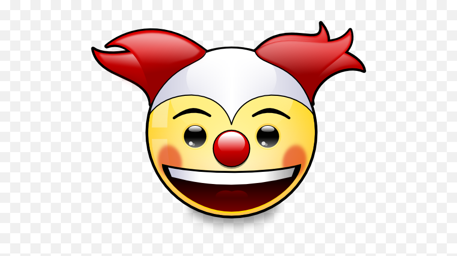 Smiley Clown - Smiley Emoji,Clown Emoticon