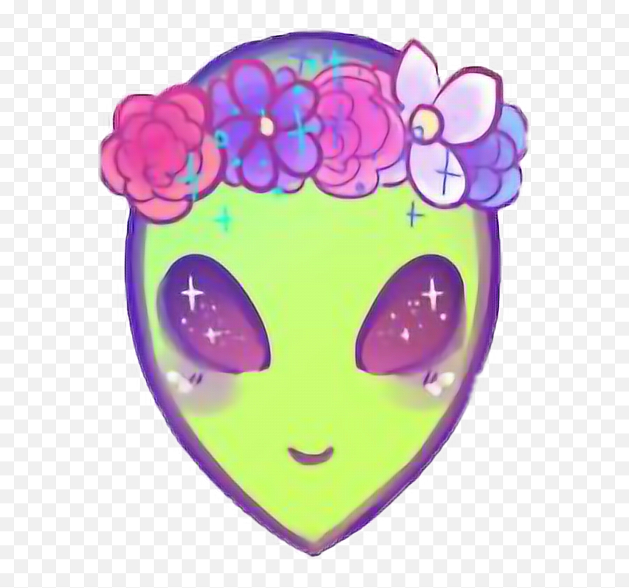 The Truth Is Out There - Alien Kawaii Emoji,Lmao Emoticon