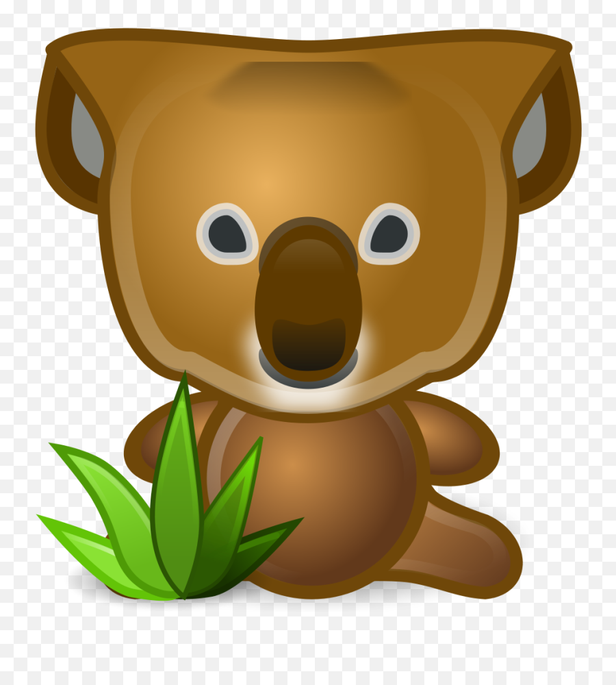 File - Koala Emoji,Koala Bear Emoji