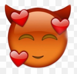 Emoji Diablo Amor - Imagenes De Emojis Enamorados,Diablo Emoji