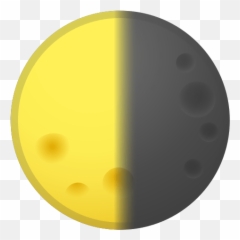 Last Quarter Moon Emoji Meaning With Pictures - Face