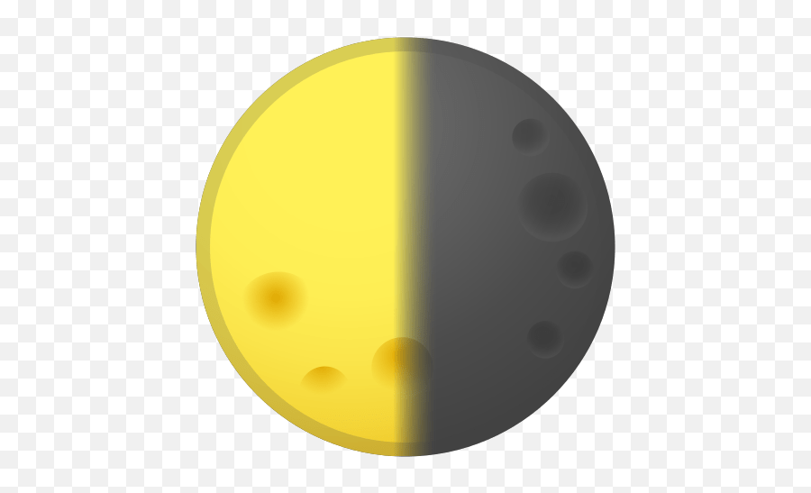 Last Quarter Moon Emoji Meaning With Pictures - Last Quarter Moon Face Emoji Meaning,Black Moon Emoji