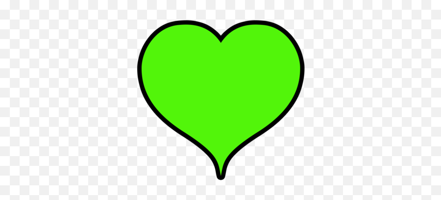 Surprised Emoji Png Transparent - Green Heart Clip Art,Green Heart Emoticon