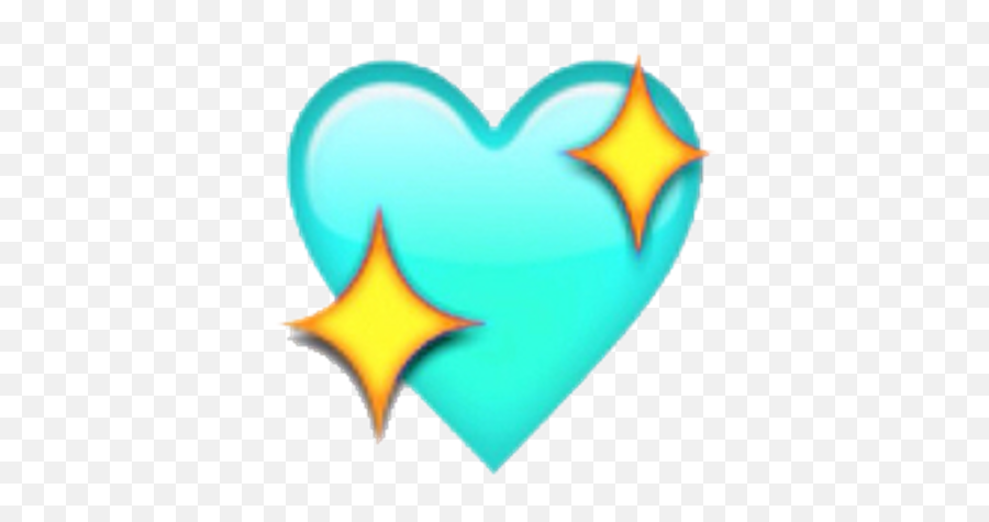 Teal Emoji Emojis Emojiedit Aesthetic - Transparent Green Heart Emoji,Sparkle Emoji