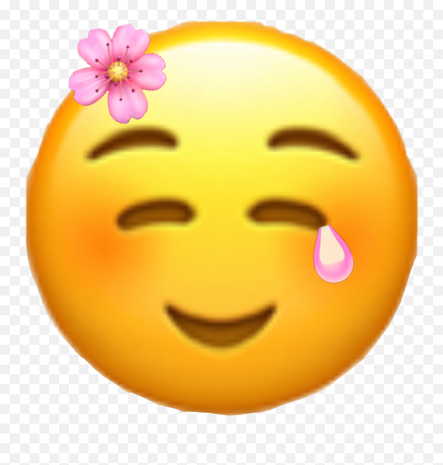 Cryinginpink Humble Pink Pinkflower - Kissing Face With Closed Eyes Emoji,Humble Emoji