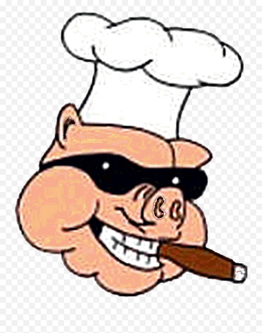 Bbq Pig Clip Art - Funny Pig Face Cartoon Emoji,Pigs Emoticons