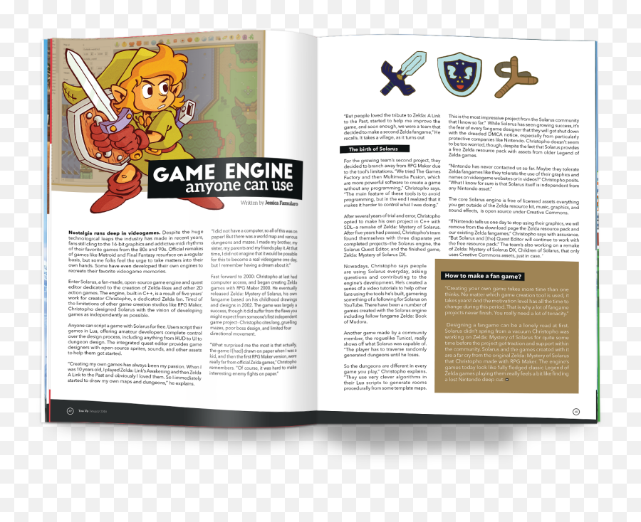 Tossup - Indepth Gaming Magazine Share Your Work Brochure Emoji,Dx Emoji
