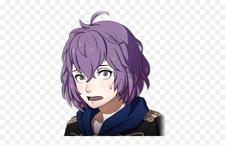 All Of The 3h Expressions But On The Full - Sized Portraits Fire Emblem Three Houses Portrait Bernadetta Emoji,Anime Emotion Faces