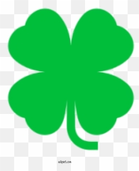 Holidays Green Leaf Shamrock For Saint - St Patricks Day 4 Clover Emoji