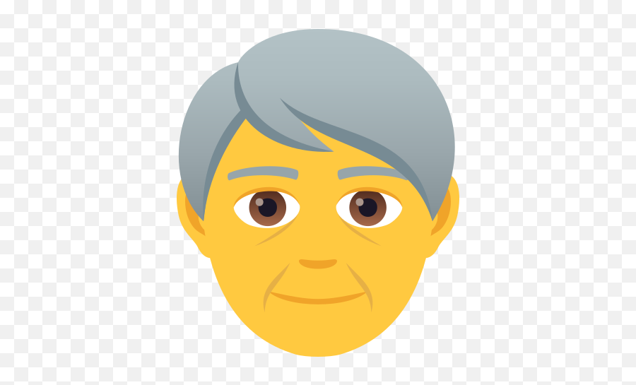 Emoji Older Person To - Emoji,Old Person Emoji