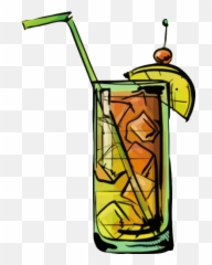 Bahama Mama Cocktail - Clipart Emoji